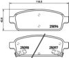 COBREQ N-387 Brake Pad Set, disc brake